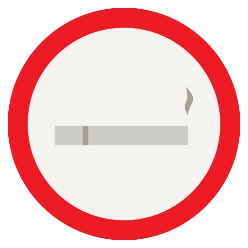 Área de fumadores Generic color fill icono
