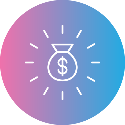 Budget planning Generic gradient fill icon