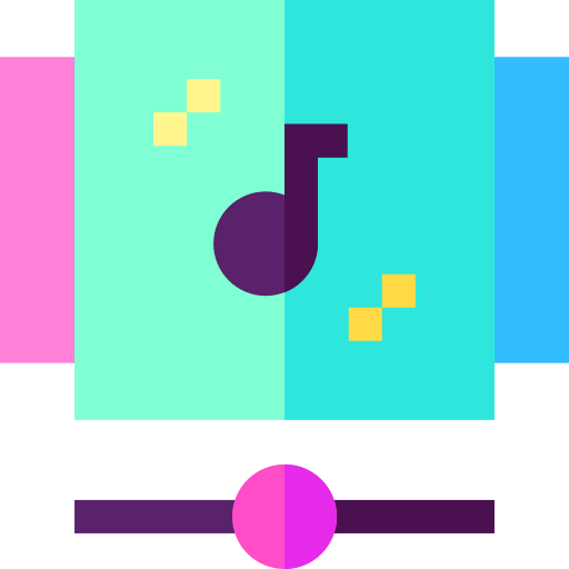 Playlist Basic Straight Flat icon