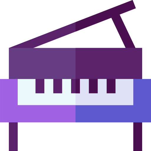 Piano Basic Straight Flat icon