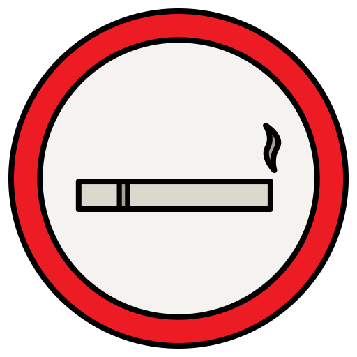 area fumatori Generic color lineal-color icona