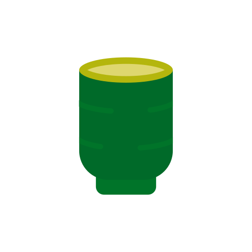 tè verde Generic color fill icona