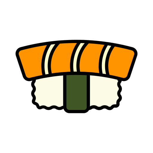 sushi Generic color lineal-color icono