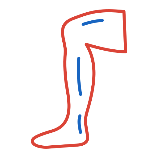 noga Generic color outline ikona