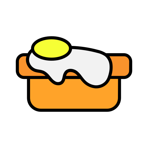 Egg bread Generic color lineal-color icon
