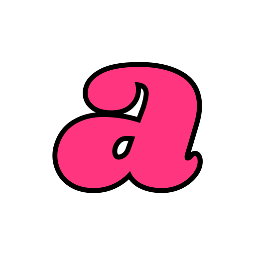 Letter a Generic color lineal-color icon