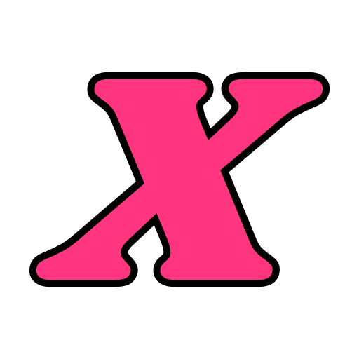 litera x Generic color lineal-color ikona