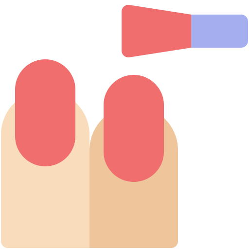 esmalte de uñas Generic color fill icono
