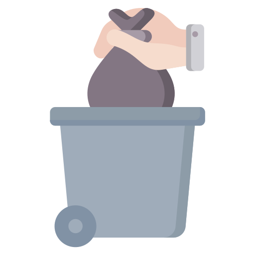 Trash collector Generic color fill icon