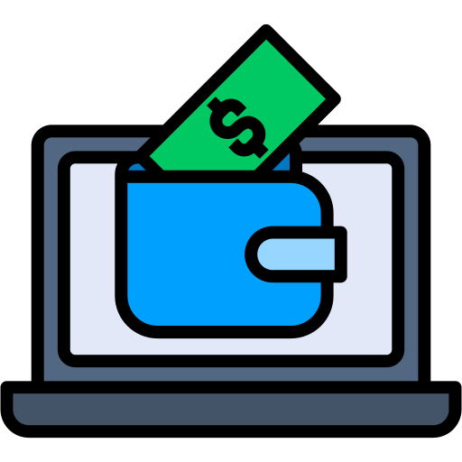 e-geldbörse Generic color lineal-color icon