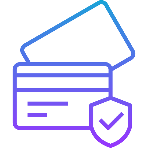 Secure payment Generic gradient outline icon