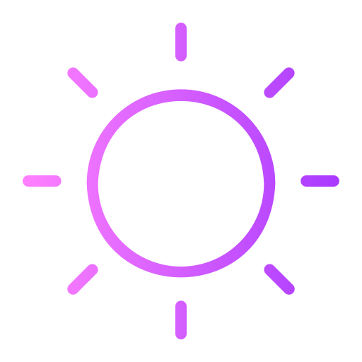 Bright Generic gradient outline icon
