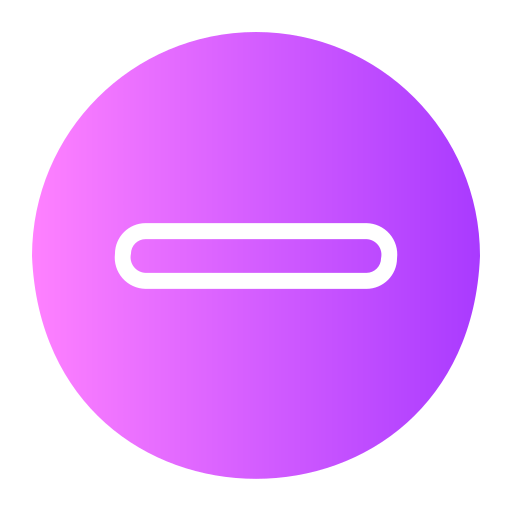 minimizzare Generic gradient fill icona