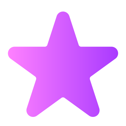 estrella Generic gradient fill icono
