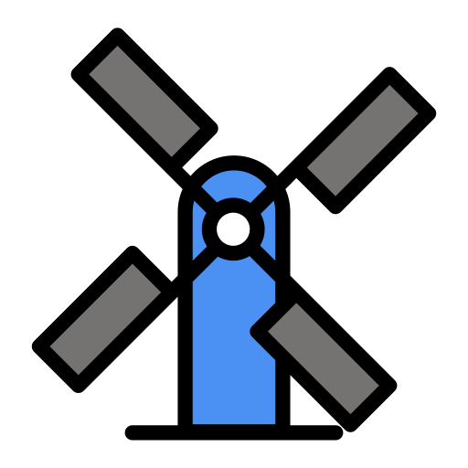 Mill Generic color lineal-color icon