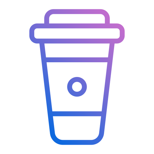 コーヒーカップ Generic gradient outline icon