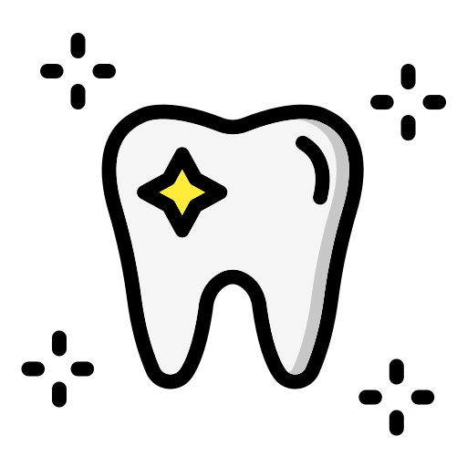 diente limpio Generic color lineal-color icono