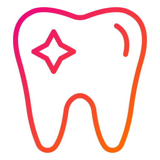 Dental cleaning Generic gradient outline icon
