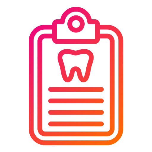 chequeo dental Generic gradient outline icono