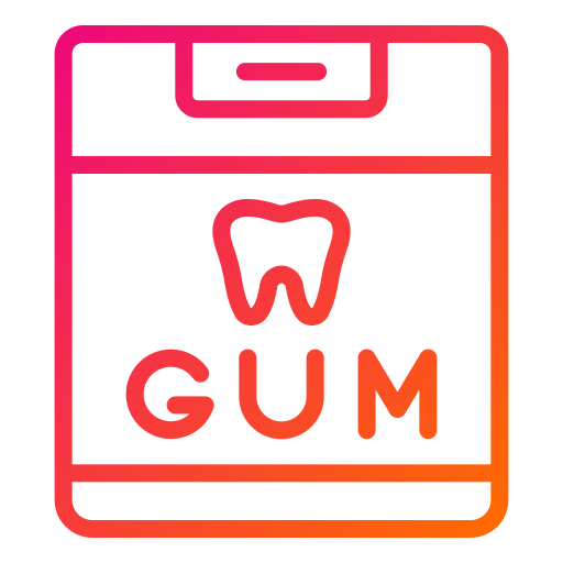 chewing-gum Generic gradient outline Icône