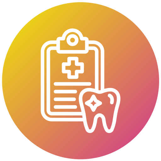 registro dental Generic gradient fill icono