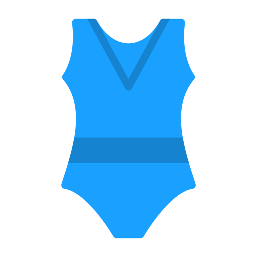 strój kąpielowy Generic color fill ikona