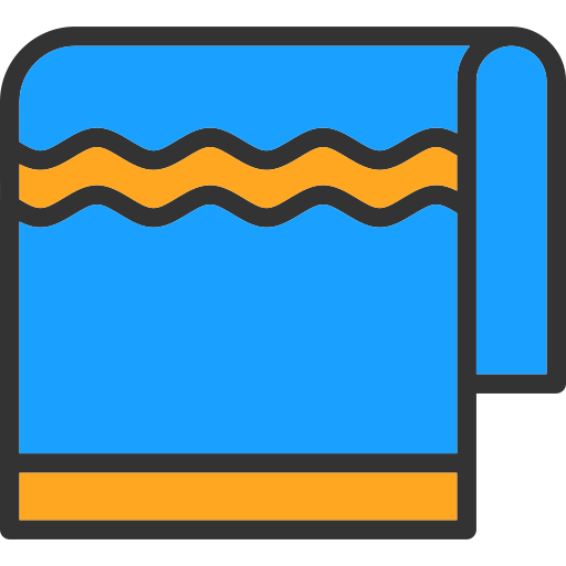 toalla Generic color lineal-color icono