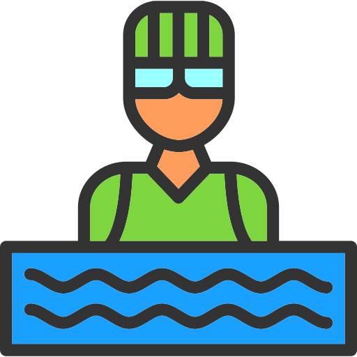 nadador Generic color lineal-color icono