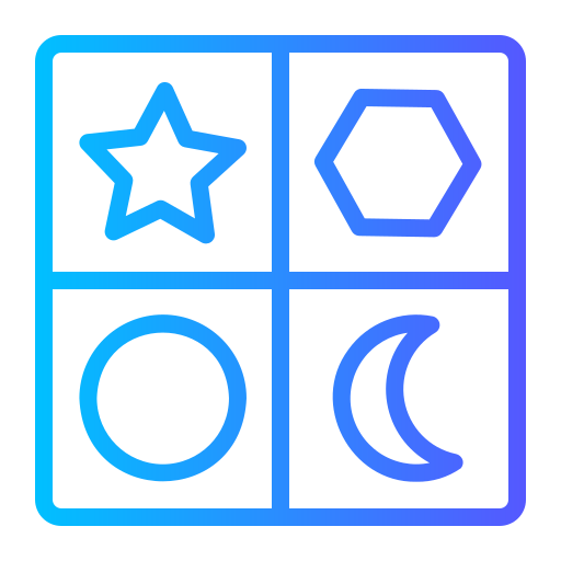 Shape Generic gradient outline icon