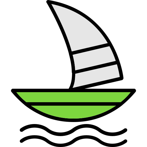 Windsurf Generic color lineal-color icon