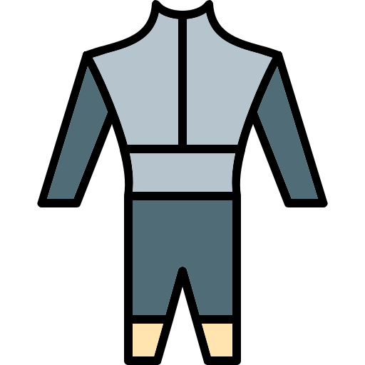 traje de neopreno Generic color lineal-color icono