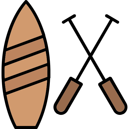 tabla de paddle Generic color lineal-color icono