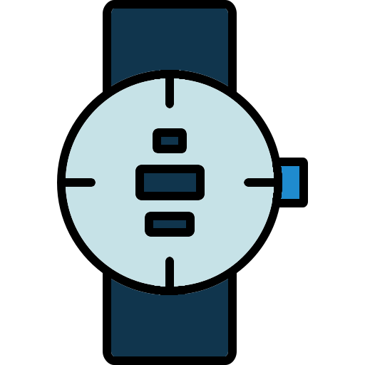 zegarek do nurkowania Generic color lineal-color ikona