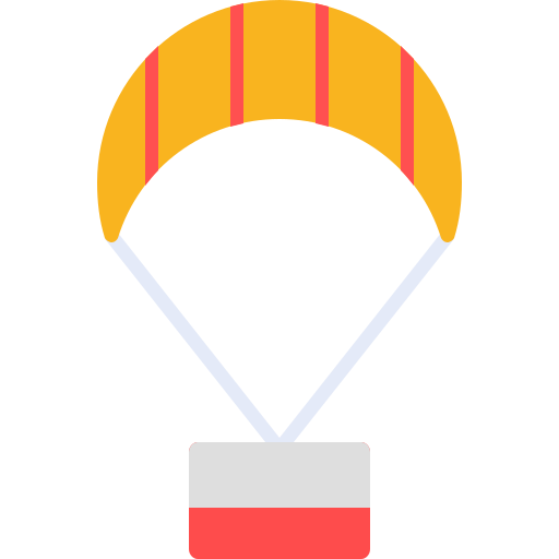 Paragliding Generic color fill icon