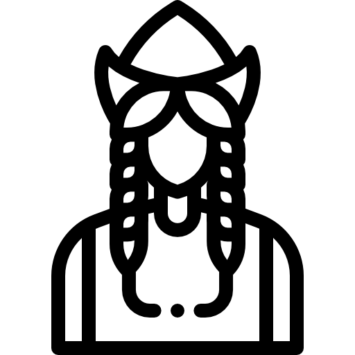 holenderski Detailed Rounded Lineal ikona