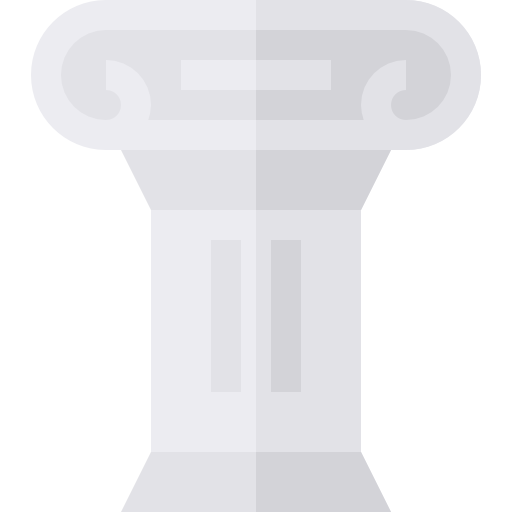 colonne Basic Straight Flat Icône