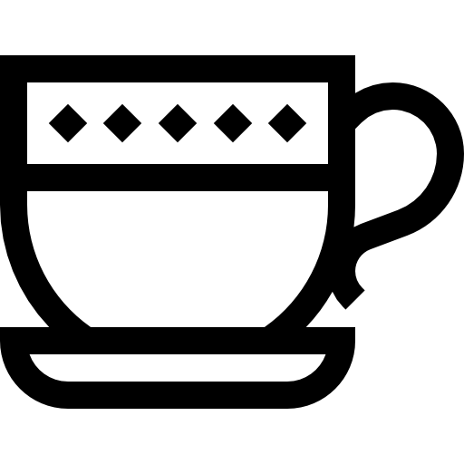 copo Basic Straight Lineal Ícone