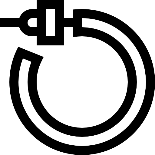 aretes Basic Straight Lineal icono