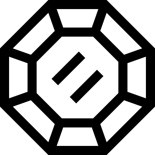 diamante Basic Straight Lineal icono