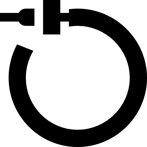 orecchini Basic Straight Filled icona