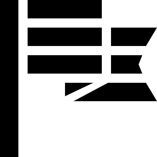 alemania Basic Straight Filled icono