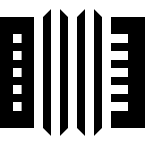 fisarmonica Basic Straight Filled icona