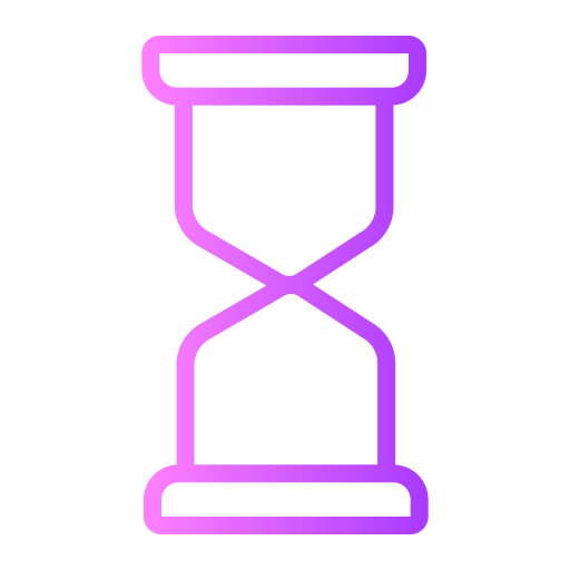 Hourglass Generic gradient outline icon