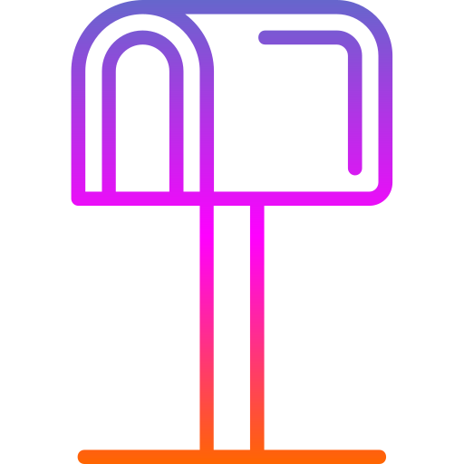 メールボックス Generic gradient outline icon