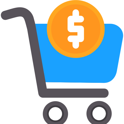 Online purchase Generic color fill icon