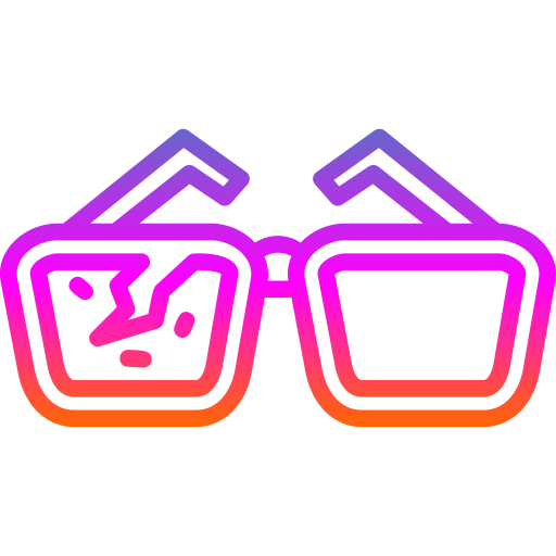 lunettes pour lire Generic gradient outline Icône