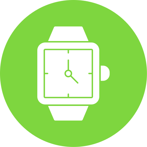 Wristwatch Generic color fill icon