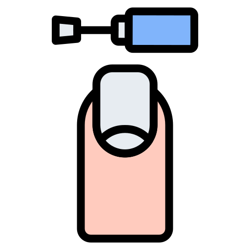 Nail Generic color lineal-color icon