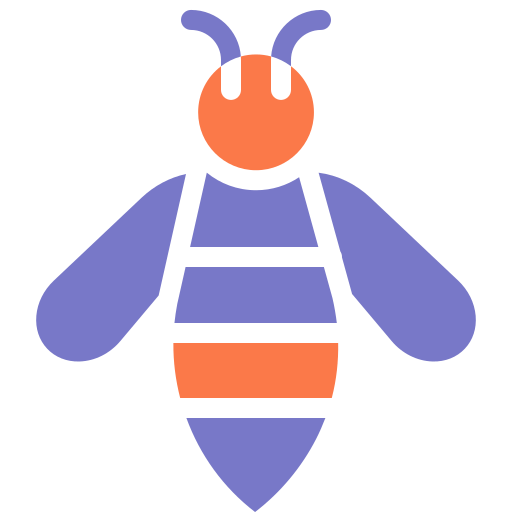 Bee Generic color fill icon