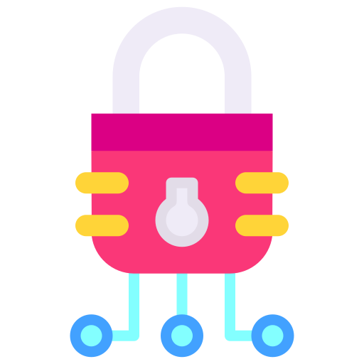 la seguridad cibernética Generic color fill icono